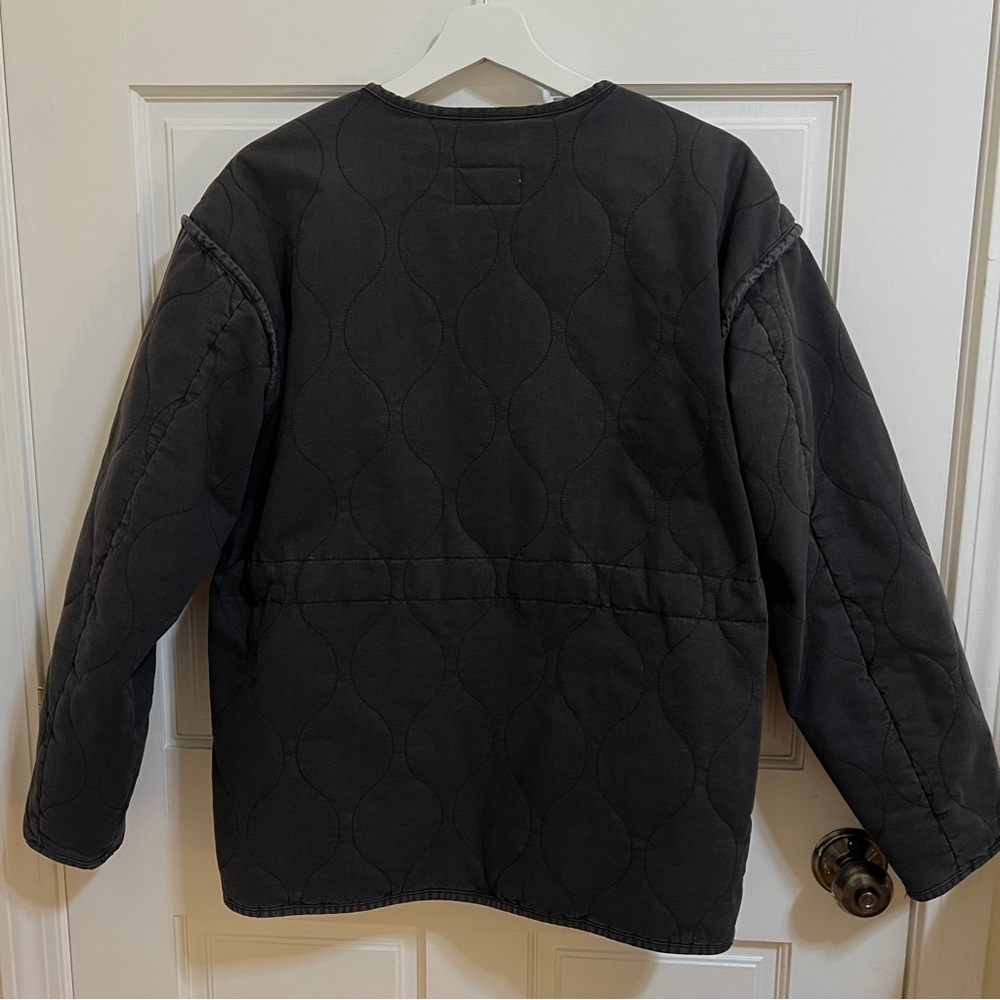 Universal Thread Women’s Black Quilted Jacket Size S - Picture 2 of 5